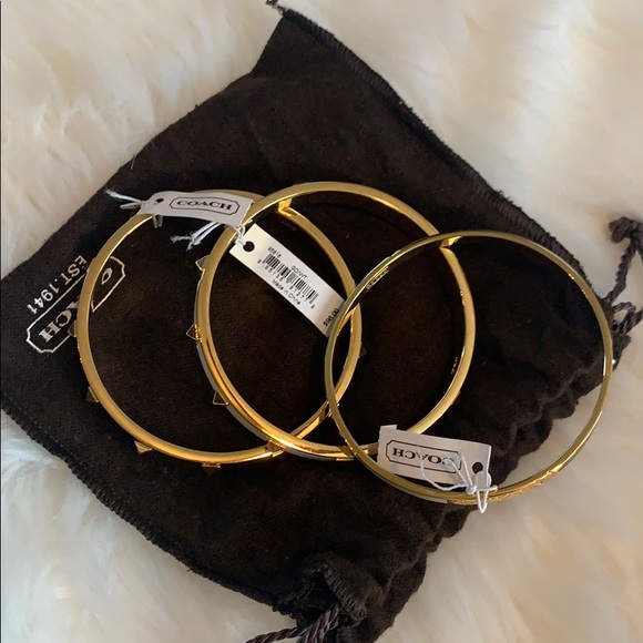 Coach Bangles one set of 3 Bangles - Picture 5 of 6